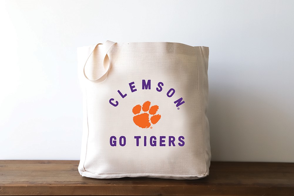 Clemson Paw Go Tigers Tote CU0007BAG