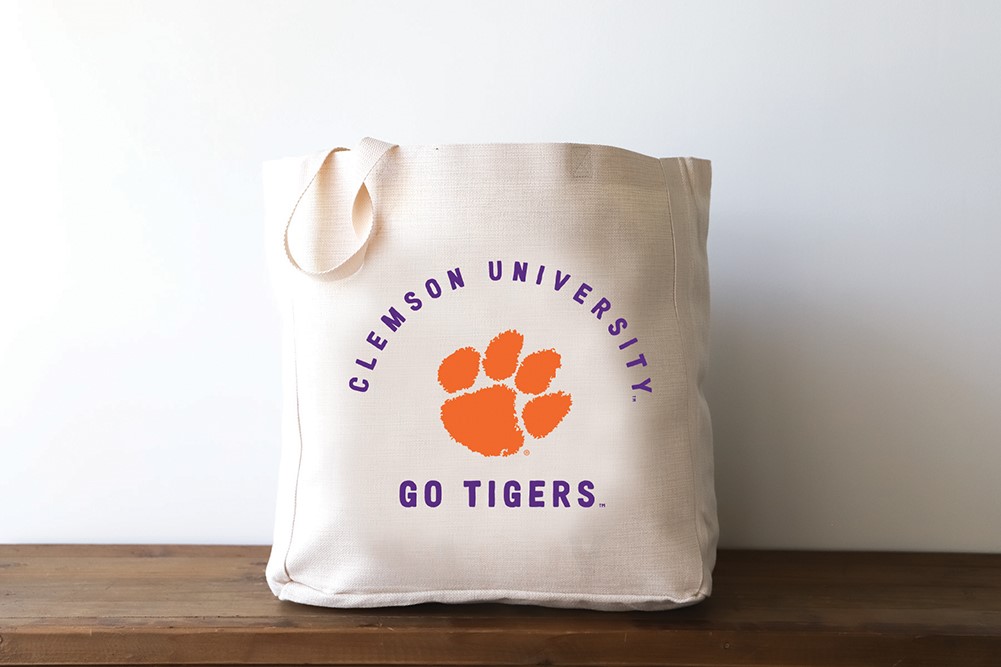 Collegiate Team Arched Clemson Tote CU0018BAG