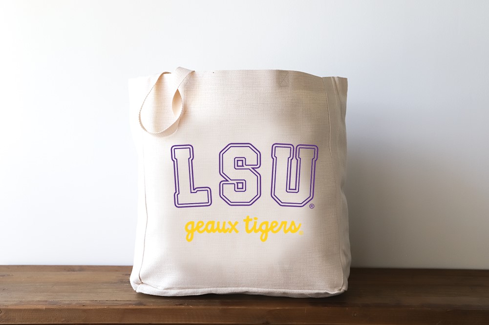 LSU Varsity Collegiate Tote LSU0034BAG