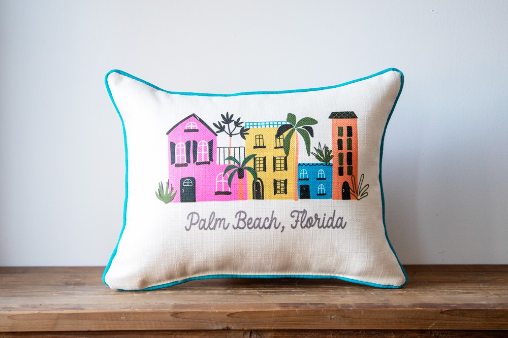Summer Houses Hometown Pillow BEA0030