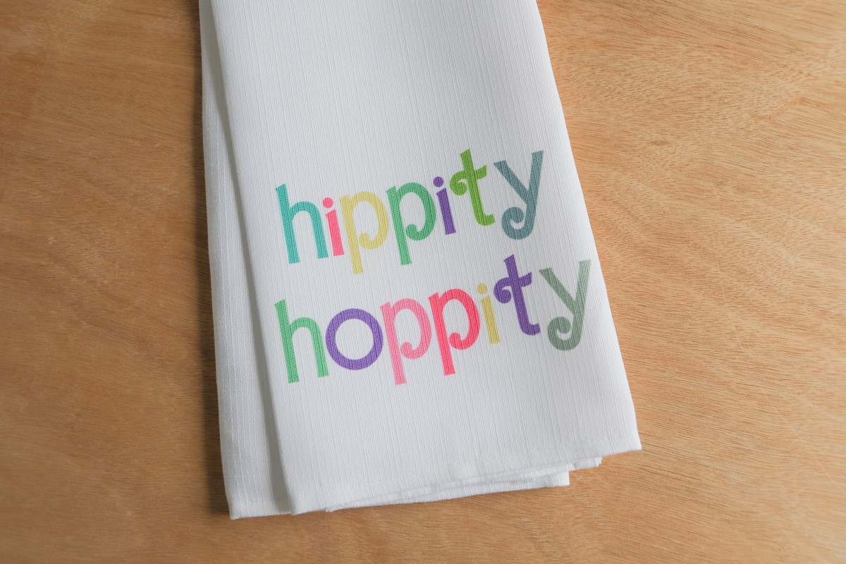 Hippity Hoppity Tea Towel TXT1063TT