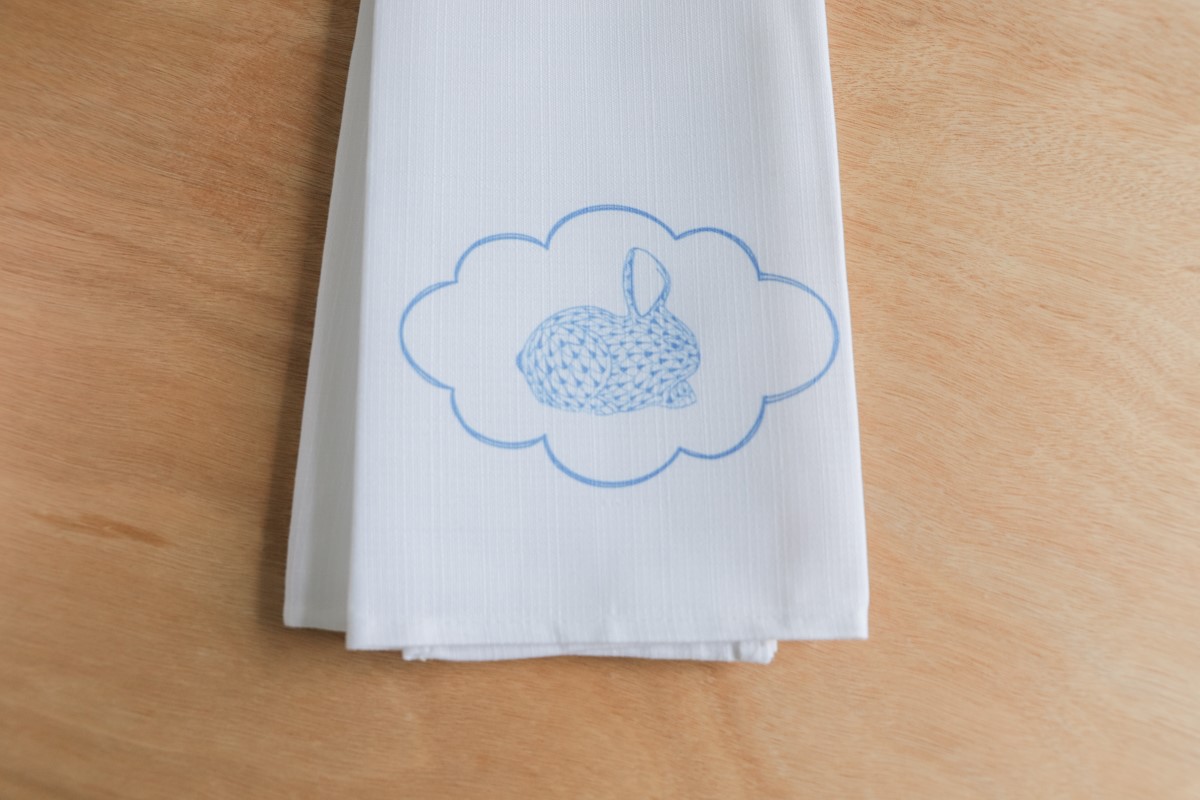 Classic Bunny Tea Towel TXT1087TT