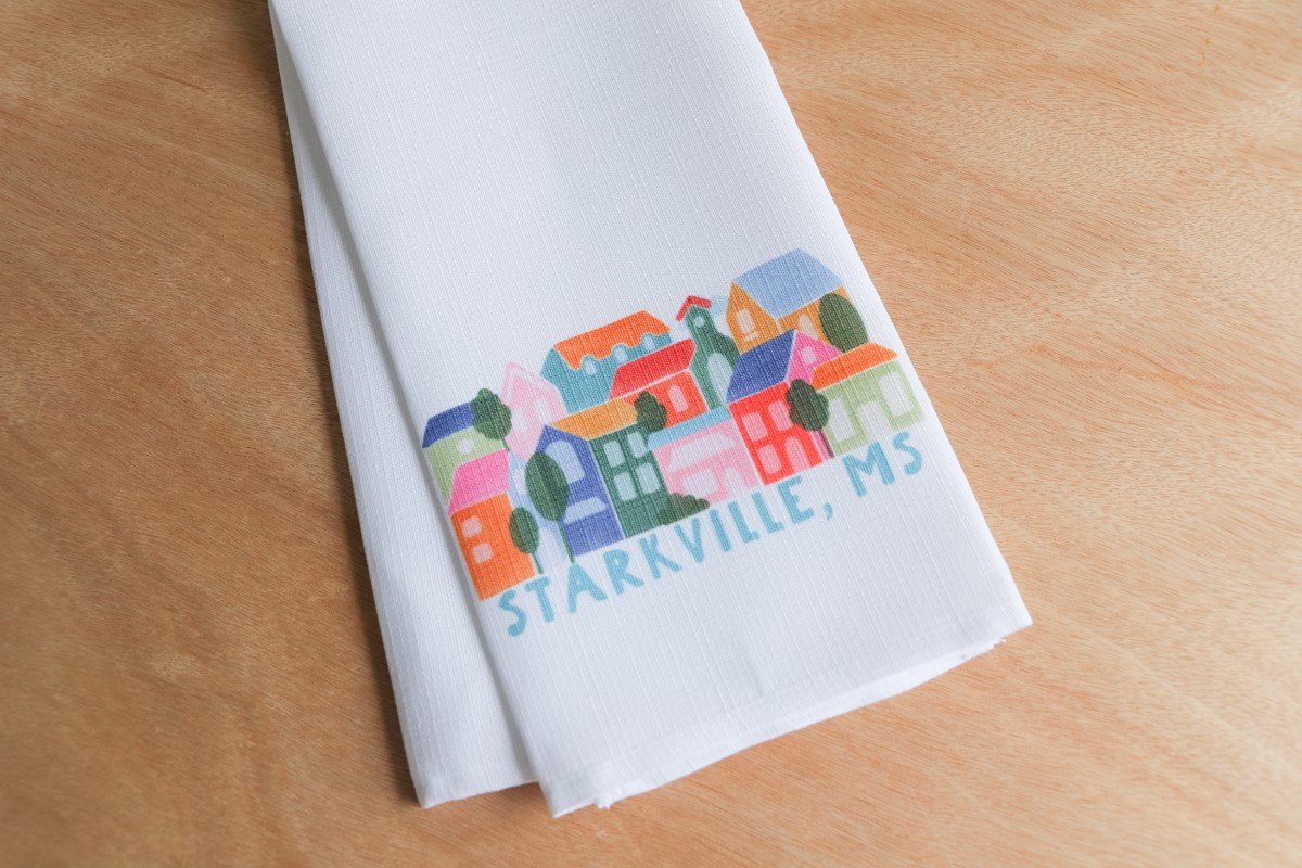 Stacked Hometown Tea Towel STE0800TT