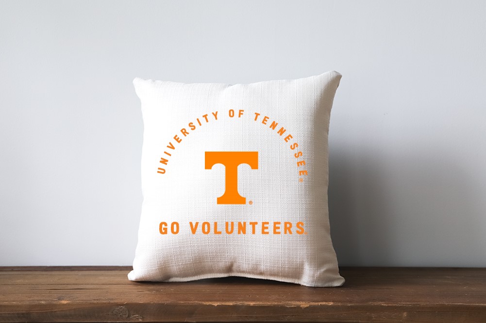 Tennessee Collegiate Team Arched Pillow UTEN0011