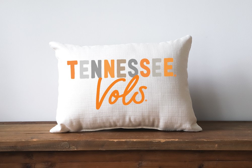 Tennessee Collegiate Tones Pillow UTEN0014