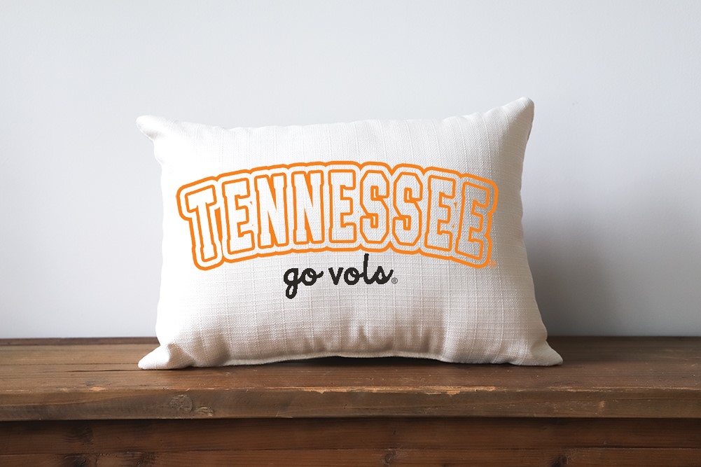 Tennessee Varsity Collegiate Pillow UTEN0032