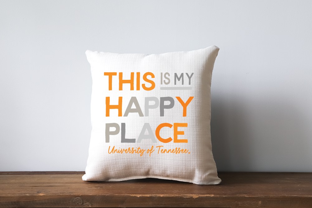 Tennessee This Is My Happy Place Pillow Little Birdie