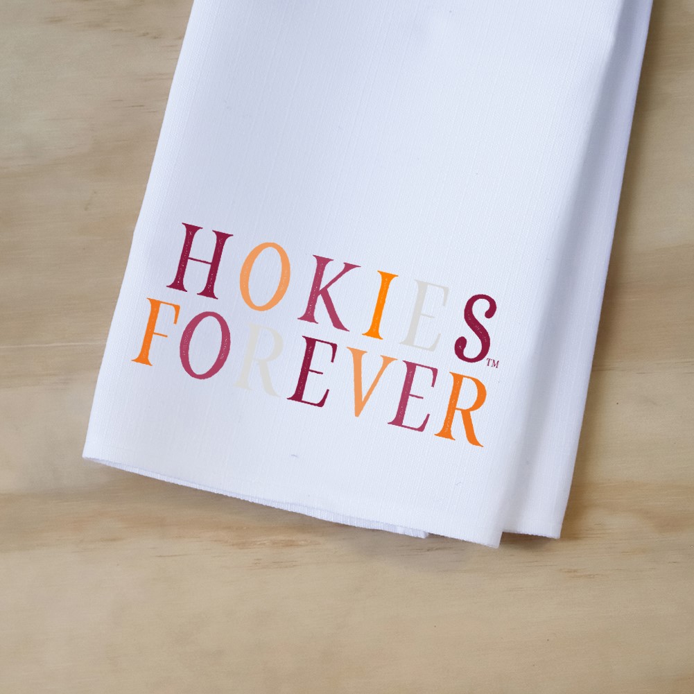 Virginia Tech Hokies Mascot Forever Tea Towel VT0008TT