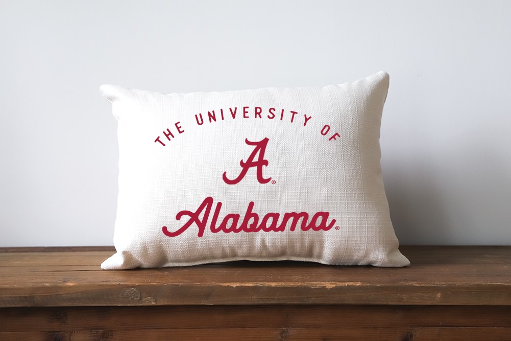 Vintage University of Alabama Pillow AL0015