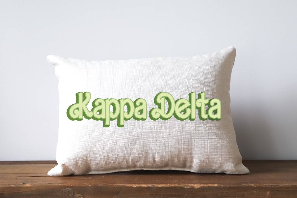 Barbie Sorority Kappa Delta Pillow SOR0041-KD