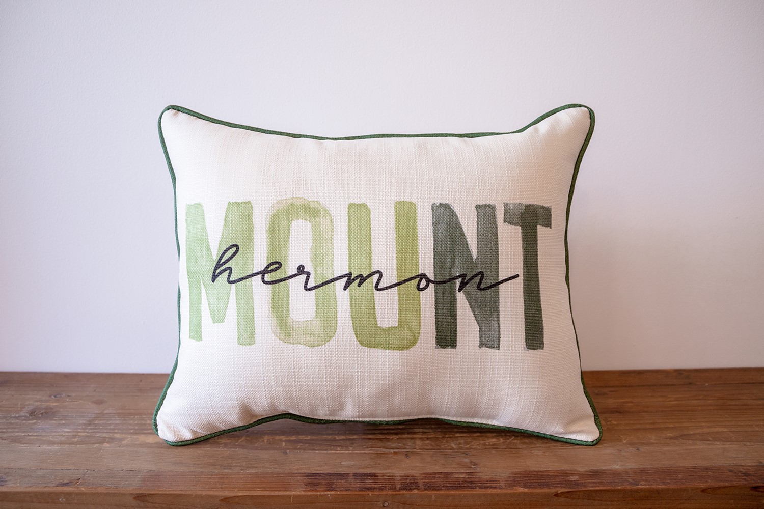 Green Poster Tones City State Pillow STE0818