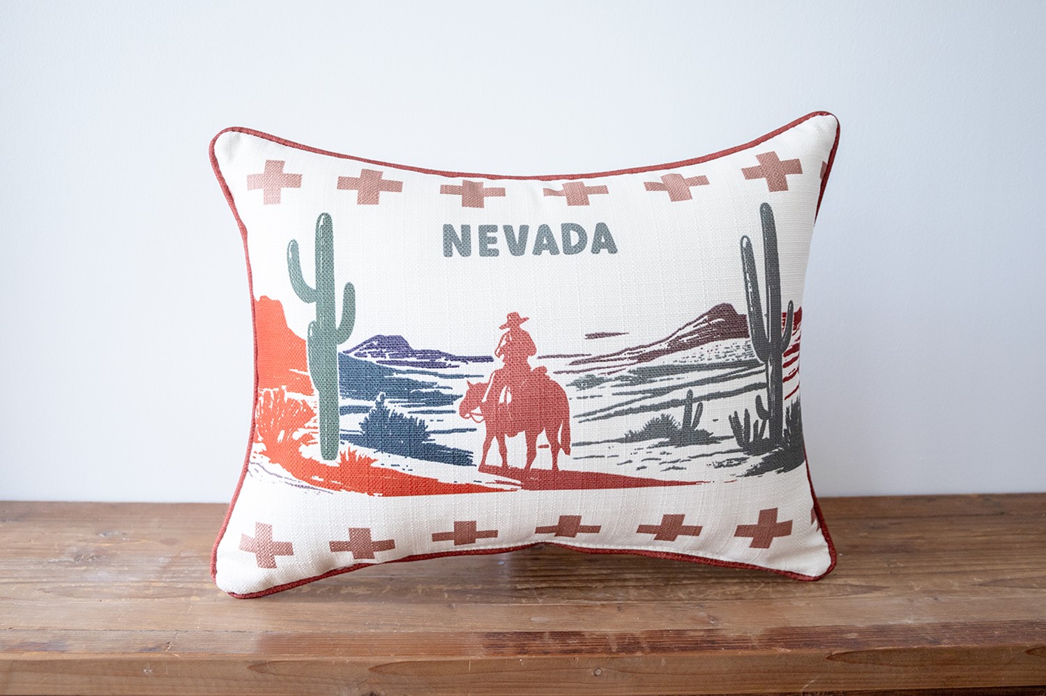 Cowboy on the Range Pillow WEST0010