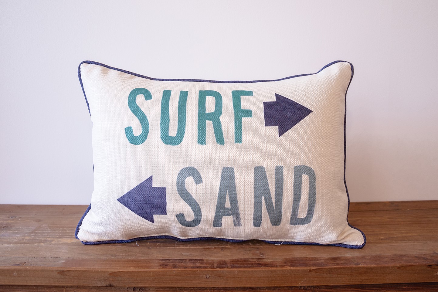 Surf Sand Arrow Pillow BEA0063