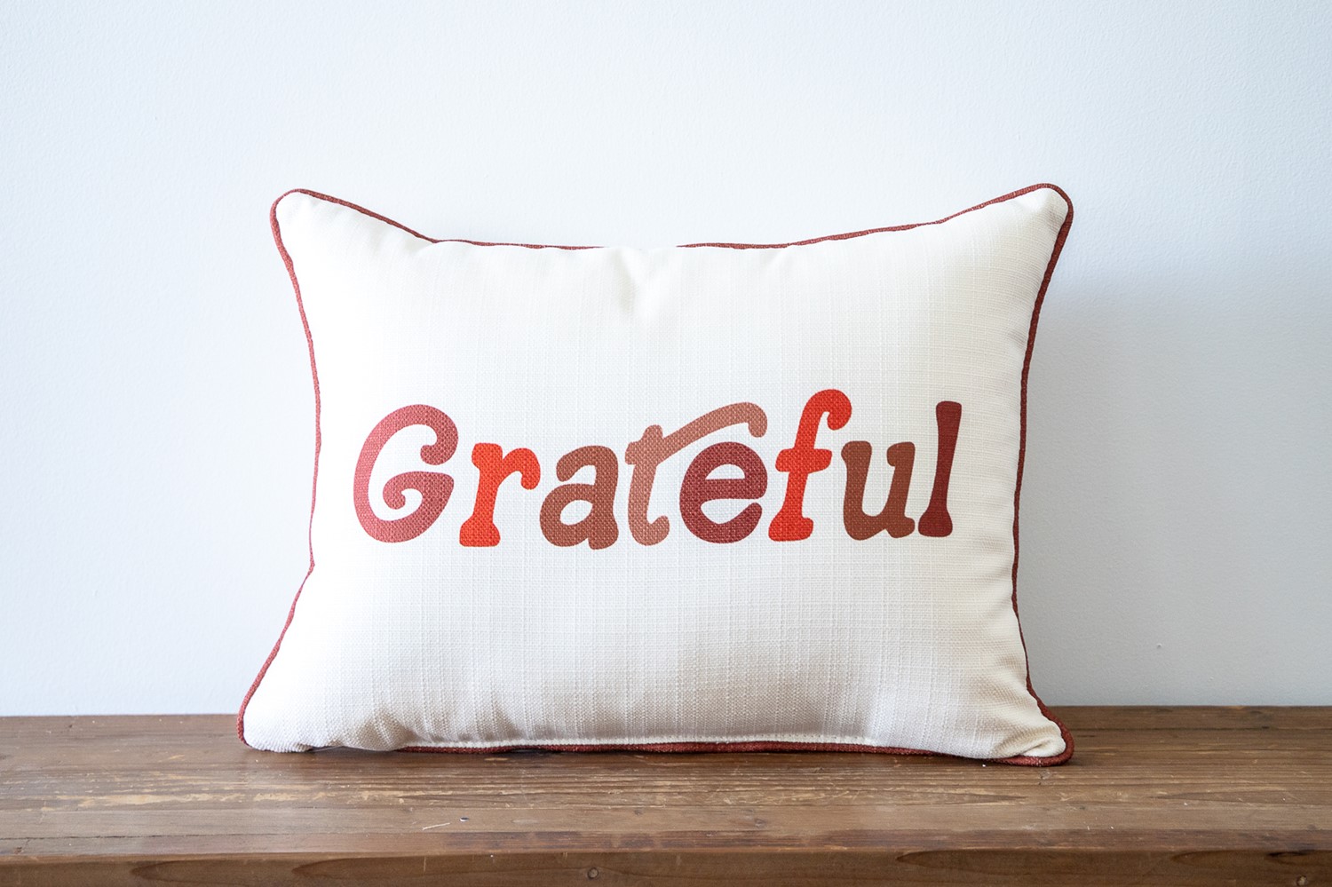 Funky Fall Grateful Pillow FAL0053
