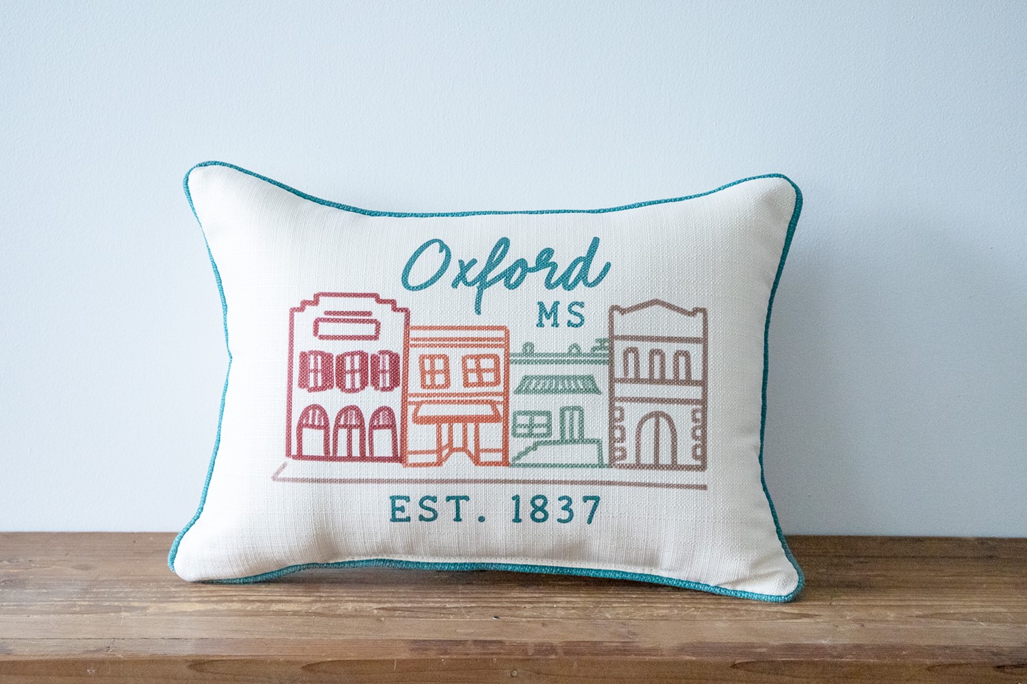 Main Street Hometown Fall Tones Pillow STE0847