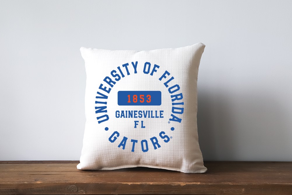 Florida Athletic Circle Pillow UF0021
