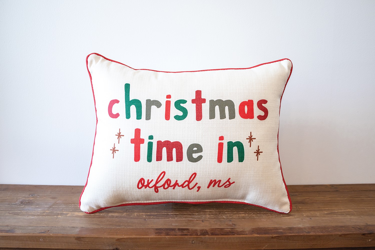 Christmas Time in Merry Tones Pillow CHR0299