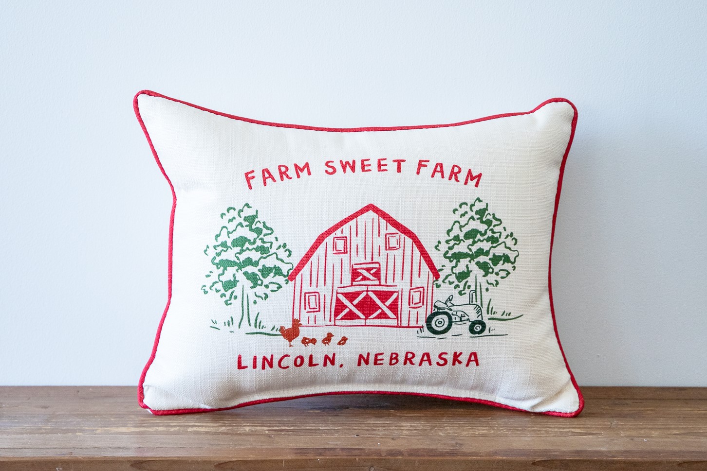 Farm Sweet Farm Doodle Pillow FRM0006