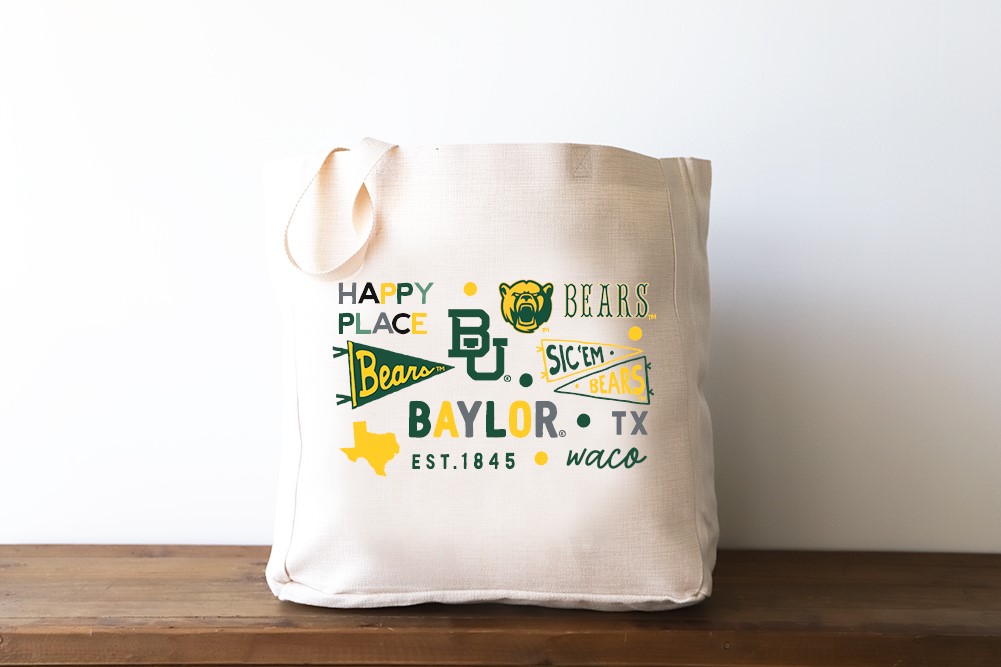 Baylor Collegiate Cluster Tote BU0027BAG