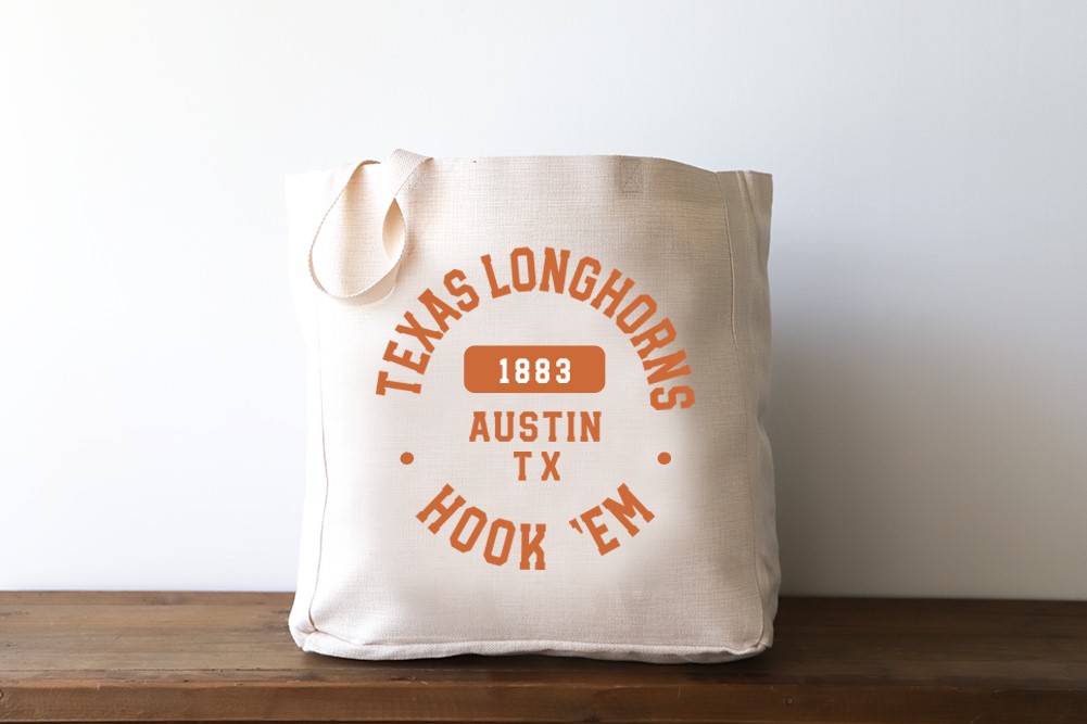 Texas Athletic Circle Tote UT0036BAG