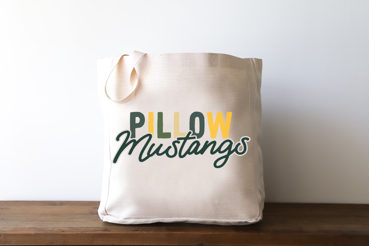 High School Name Tones Tote Little Birdie