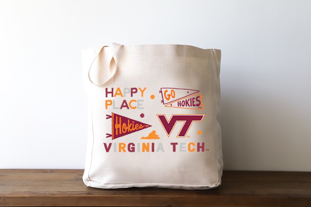Virginia Tech Collegiate Cluster Tote VT0016BAG