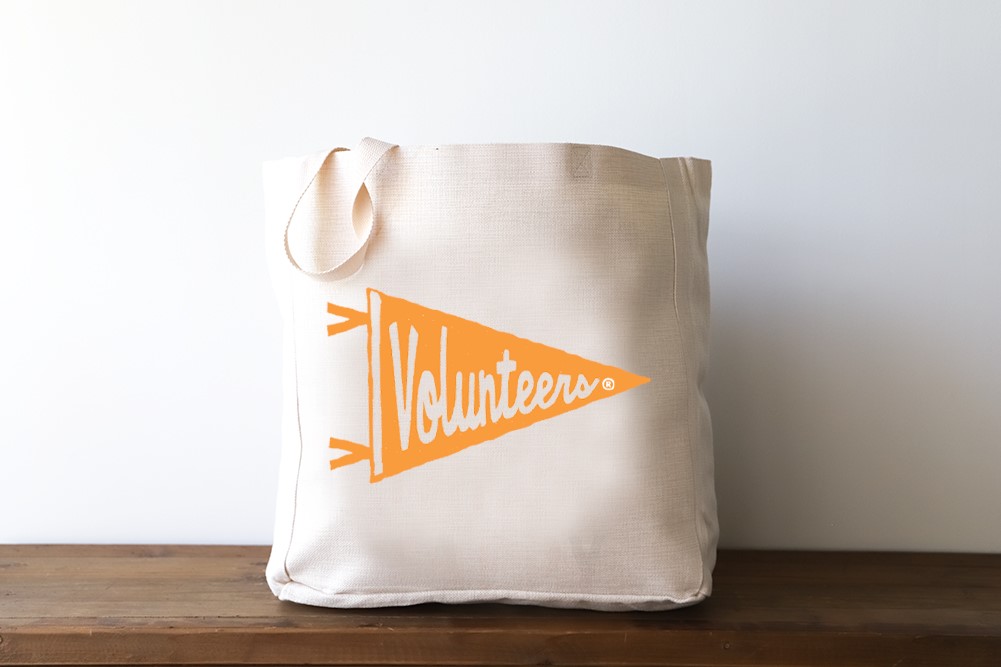 Tennessee Volunteers Pennant Tote UTEN0043BAG