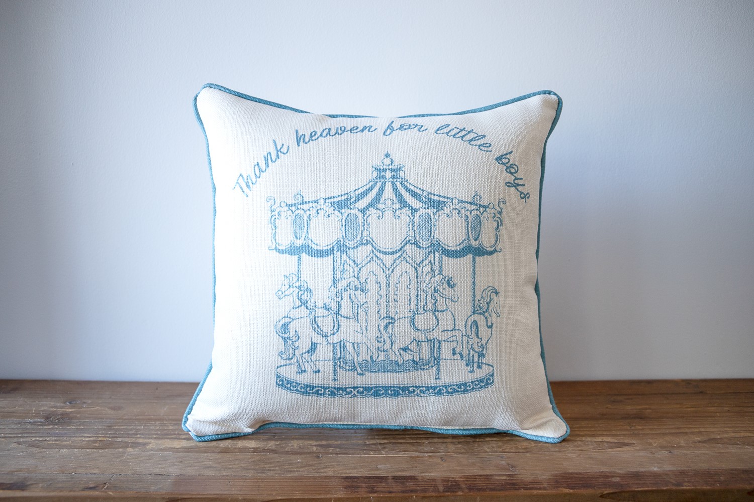Thank Heaven for Little Boys Pillow CHI0084