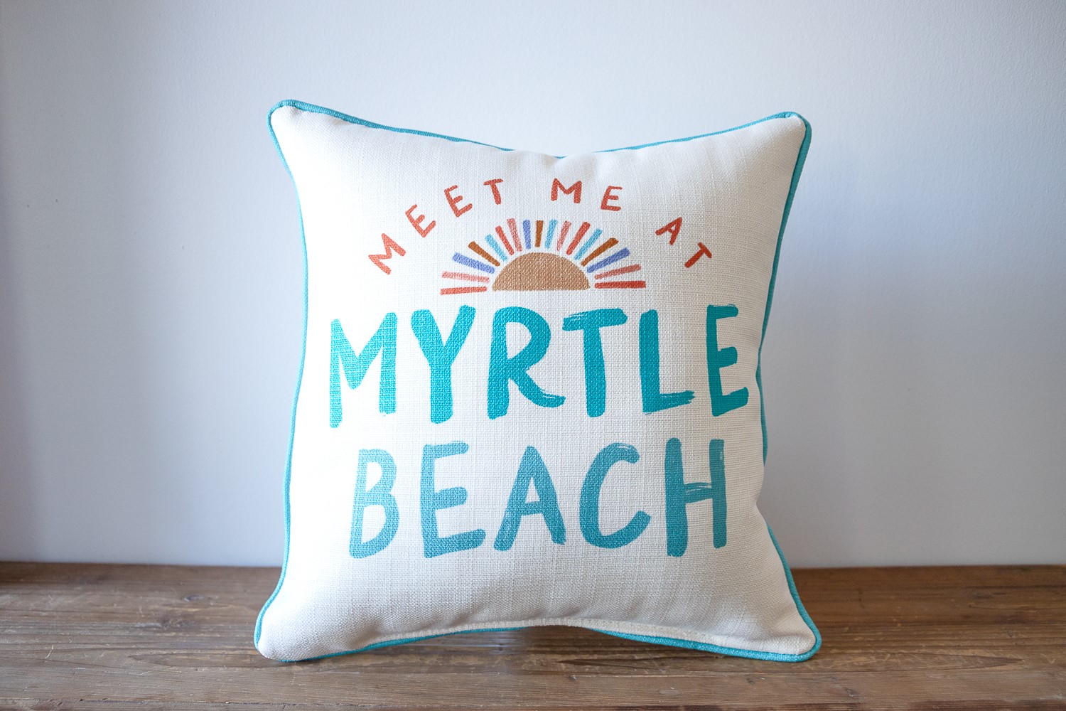 Meet Me at the Beach Name Pillow BEA0077