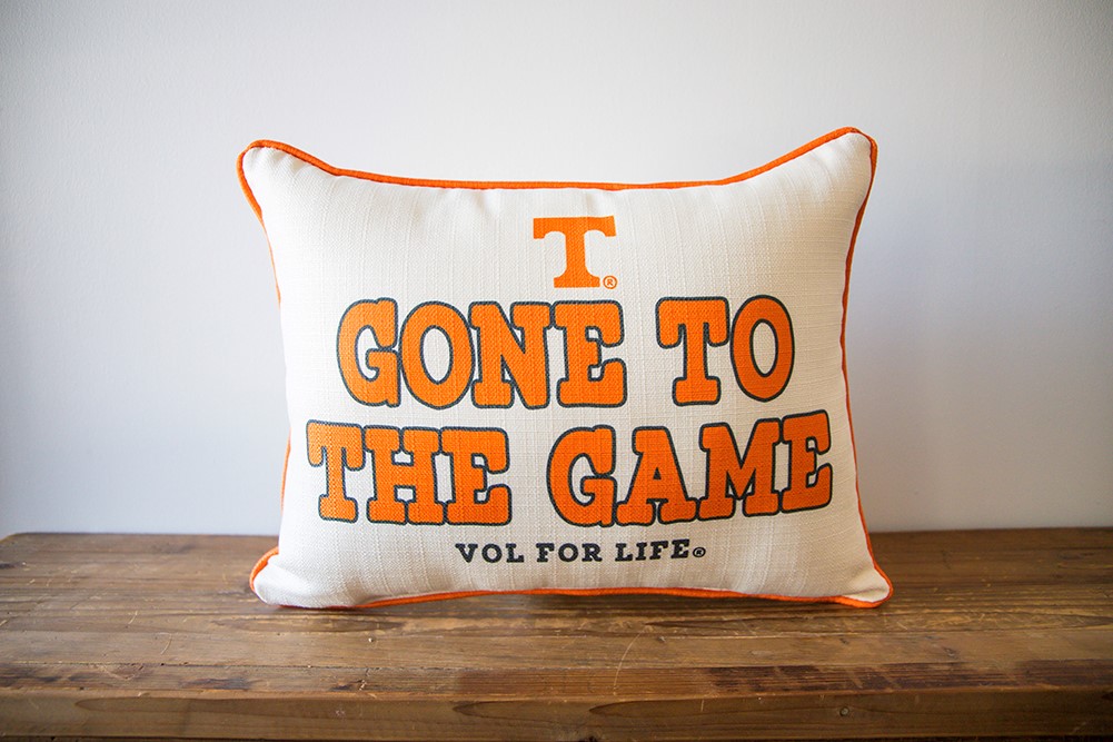 Tennessee Gone to the Game Pillow UTEN0044