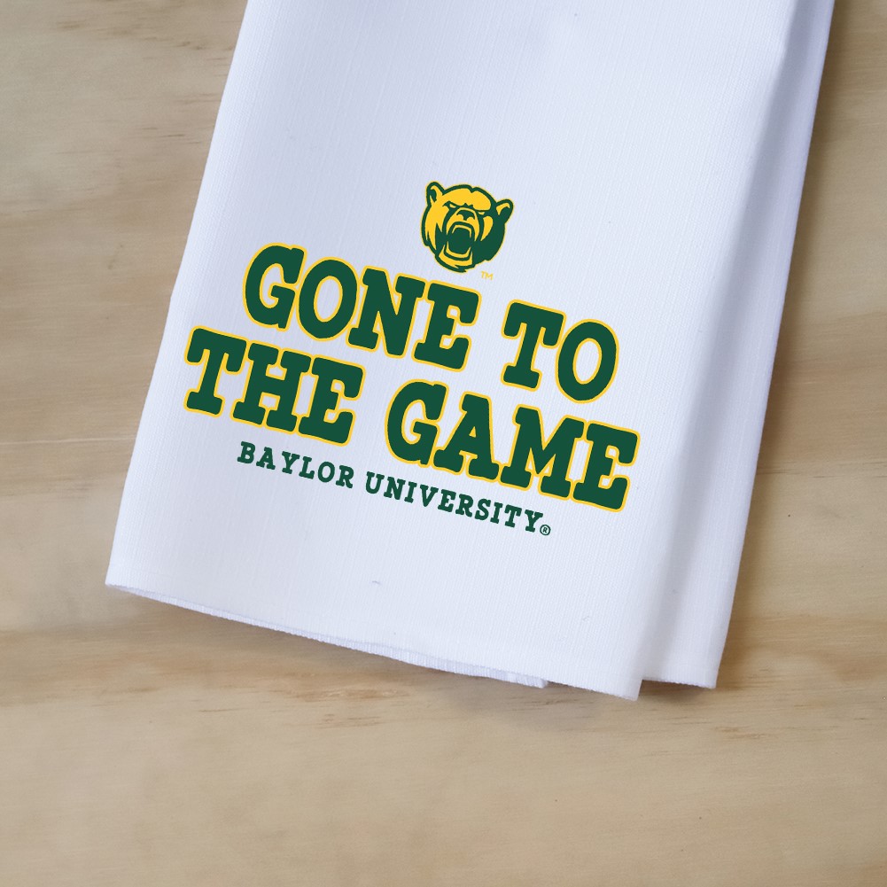 Baylor Gone to the Game Tea Towel BU0029TT