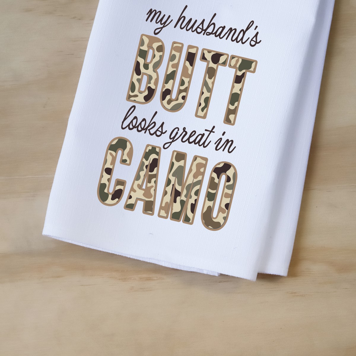 Camo Tea Towel TXT1136TT