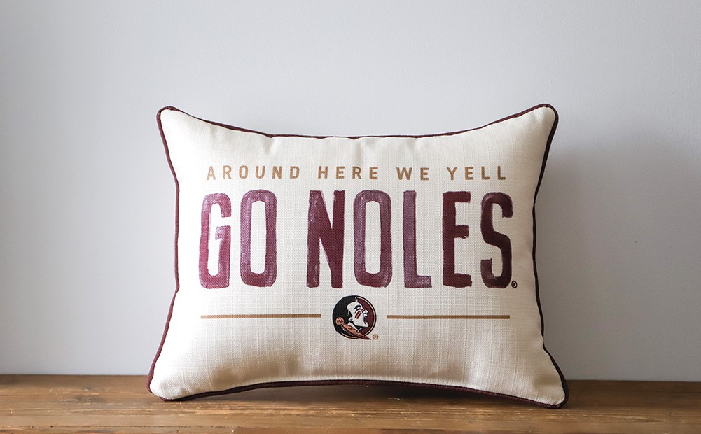 Florida State Around Here Pillow FSU0031