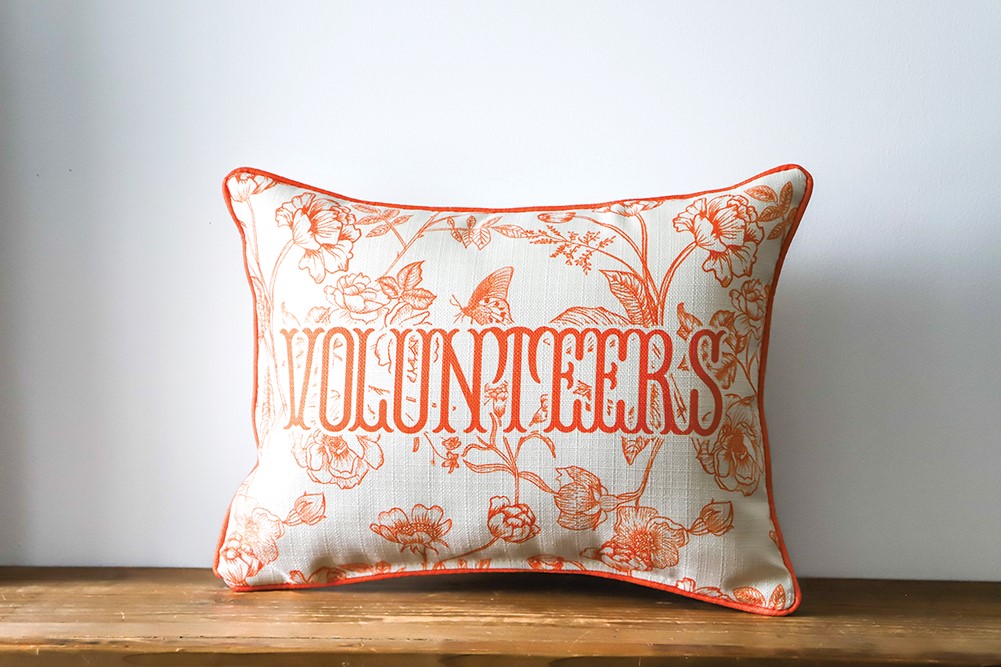 Volunteers Toile Pillow UTEN0047