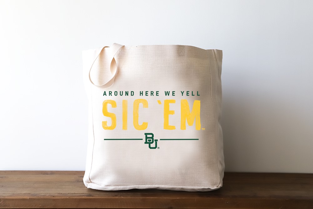 Baylor Around Here Tote BU0034BAG