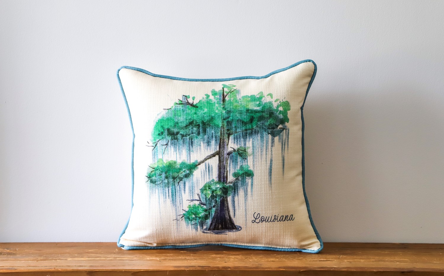 Cypress Tree Hometown Pillow STE0900