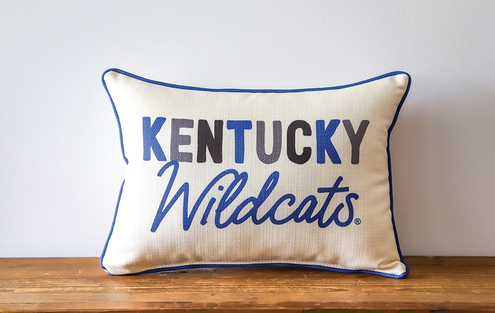 Kentucky Collegiate Tones Pillow UK0003