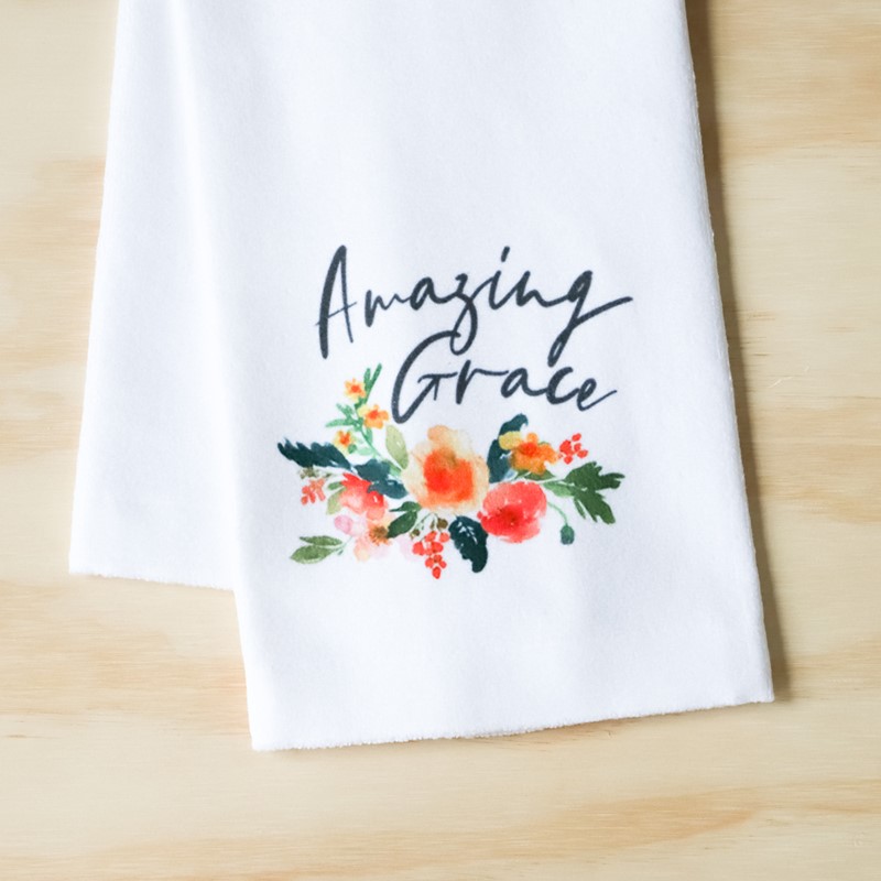 Amazing Grace Camille Floral Tea Towel TXT0378TT