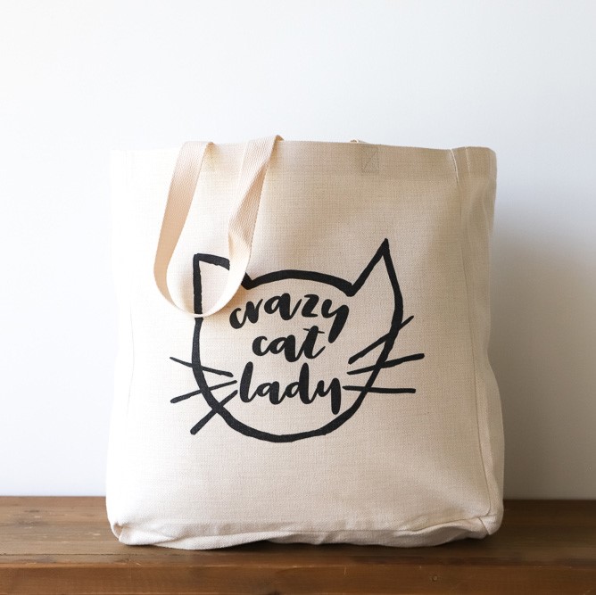 Crazy Cat Lady Tote ANI0038BAG