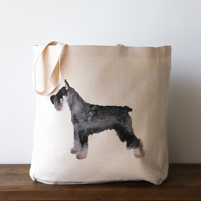 Schnauzer Tote DOG0007BAG
