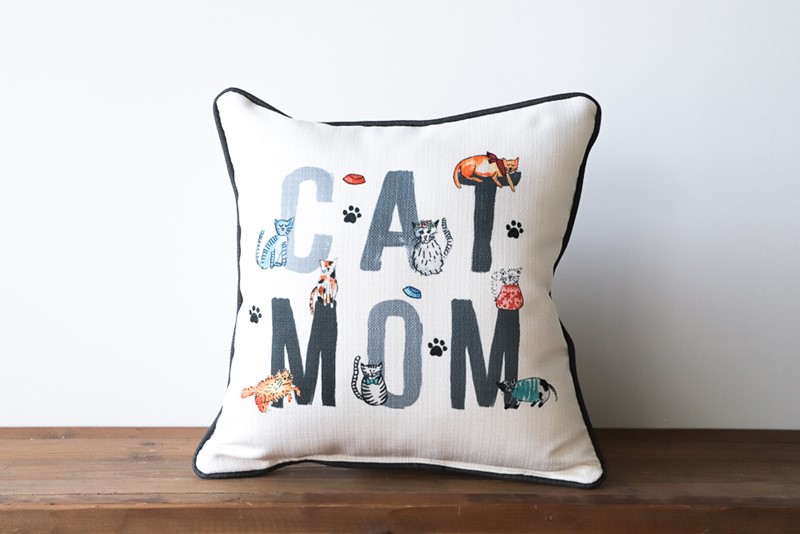 Cat Mom with Cattos Pillow CAT0017