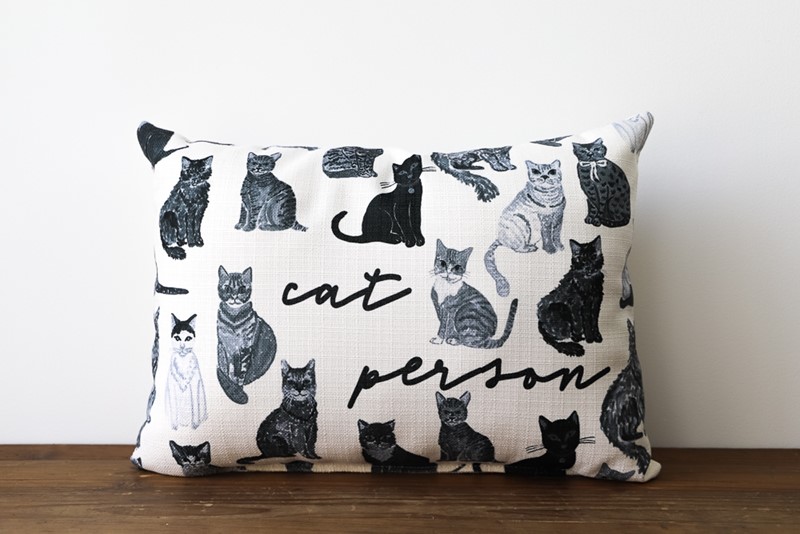 Cat Person Pillow CAT0040