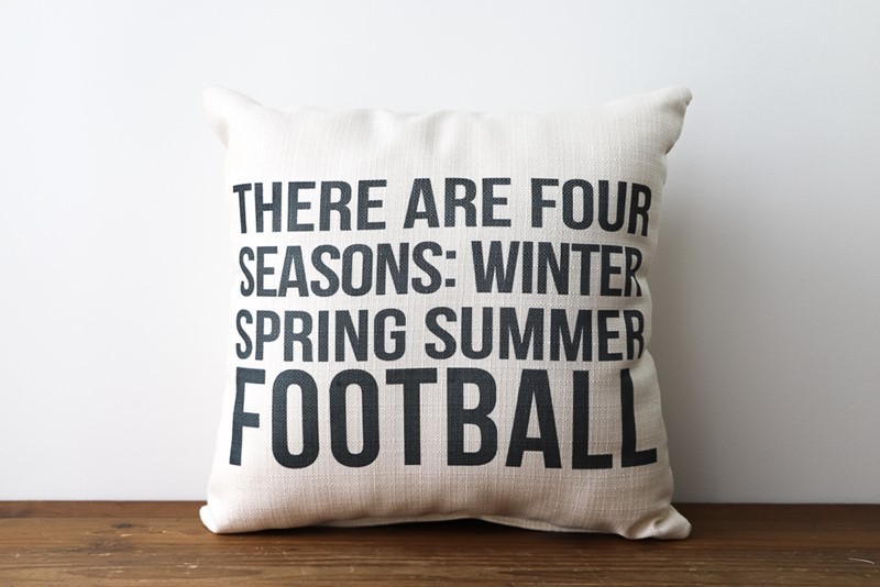 Football Season Pillow TXT0102