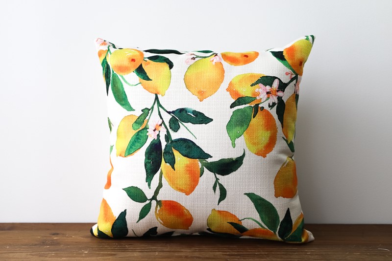 Lemon Pattern Pillow PAT0004