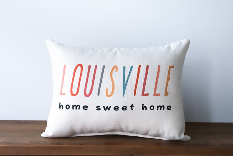 Thin Line Home Sweet Home Pillow STE0105
