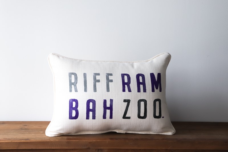Riff Ram Bah Zoo Rectangle Pillow TCU0005