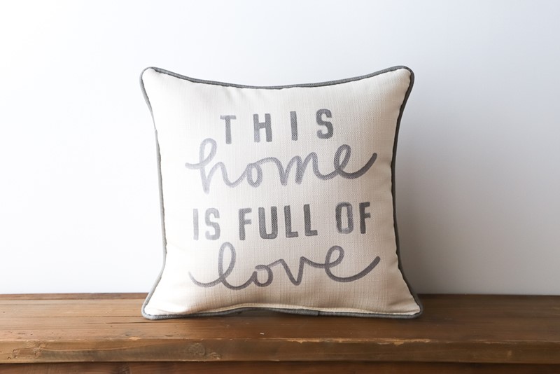 Home Full of Love Pillow TXT0682
