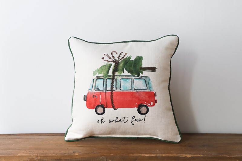 Christmas Camper Pillow CHR0148