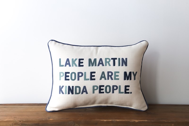 Lake People are My Kinda People Pillow STE0164