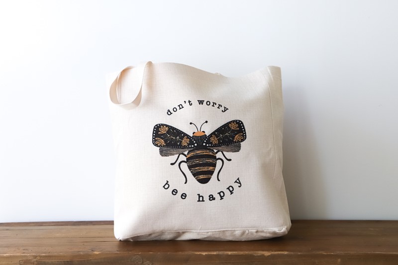 Don't Worry Bee Happy Tote TXT0686BAG